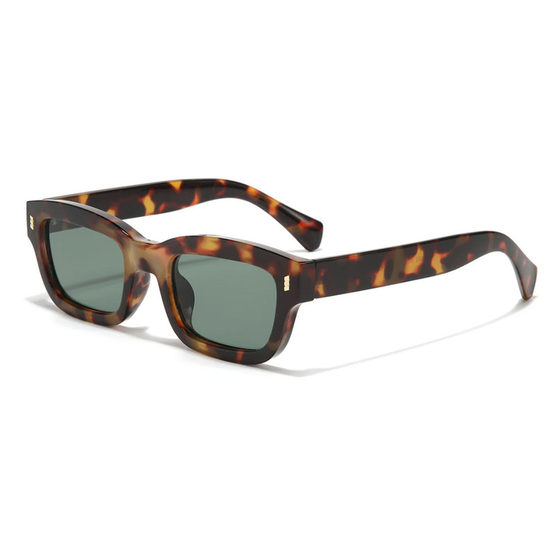 عینک آفتابی مستطیلی مدل SZ 1002 Leopard Emerald