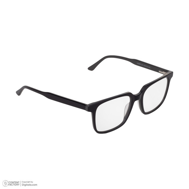 فریم عینک طبی مدل LC023C4 Acetate Obsidian Onyx