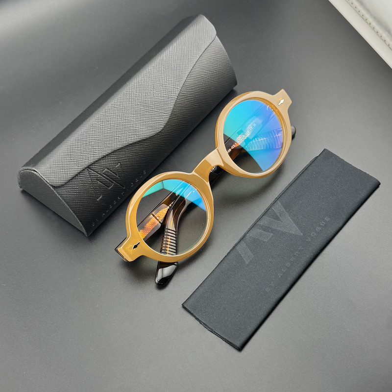 عینک محافظ چشم آلبرت وگ مدل S31108C3-1 Acetate Blue Control