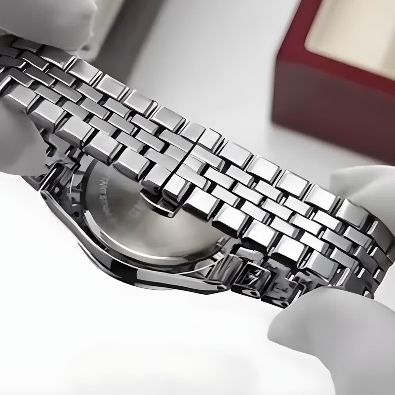 ساعت مچی عقربهای کوارتز مردانه کاکیو مدل دیت جاست کد 007