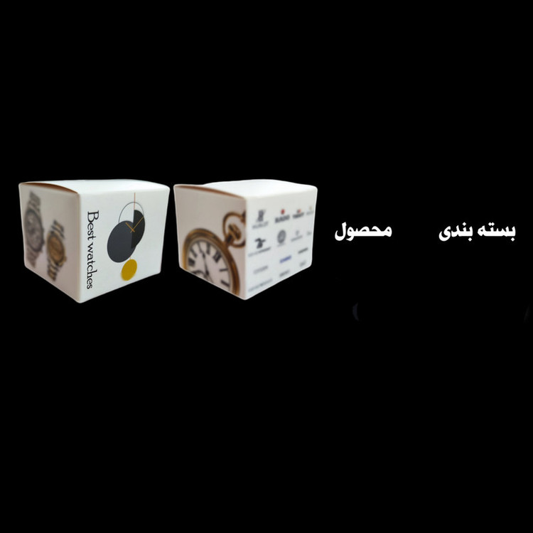 ست ساعت مچی عقربه ای زنانه و مردانه مدل تک موتوره اسکلتون کد 1