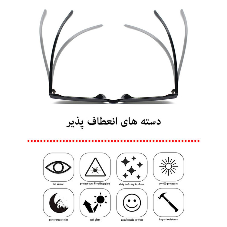 عینک آفتابی مردانه شوروت مدل BC9105