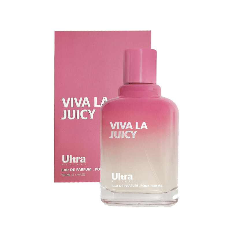 ادوپرفیوم زنانه اولترا ویرچوآل مدل Viva La Juicy با رایحه خنک  حجم 100 میلی‌لیتر