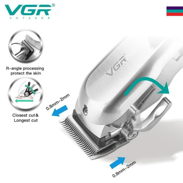 ماشین اصلاح موی سر و صورت وی جی ار مدل V-278