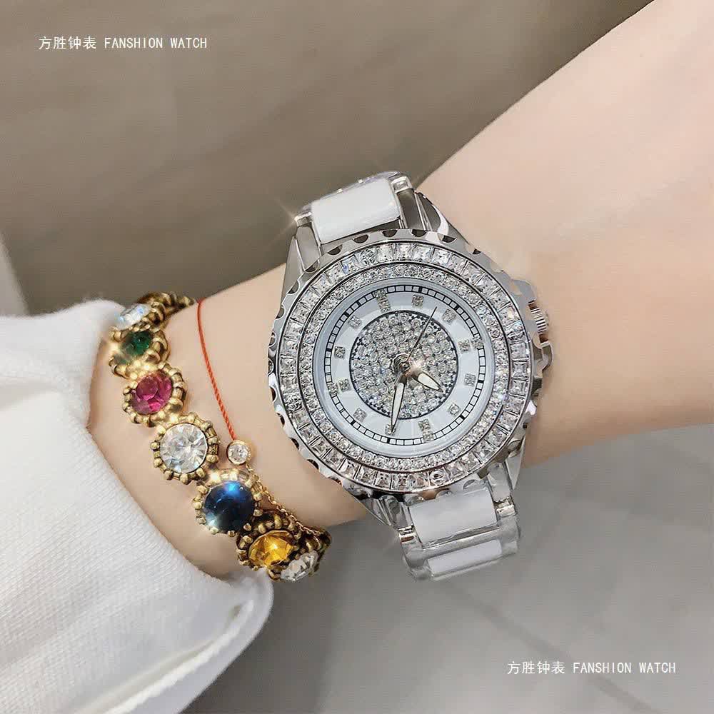 ساعت پینترستی دخترانه دورنگین سرامیکی گالری هیما