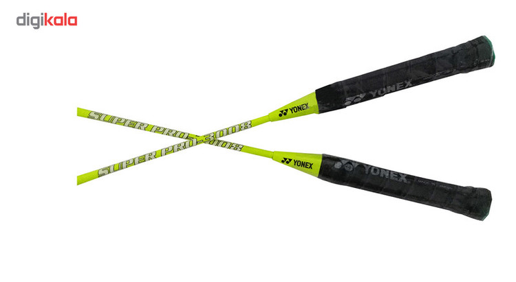 راکت بدمینتون یونکس مدل Pro 3008 بسته 2 عددی سایز US: 4 1/8 - Euro: 1